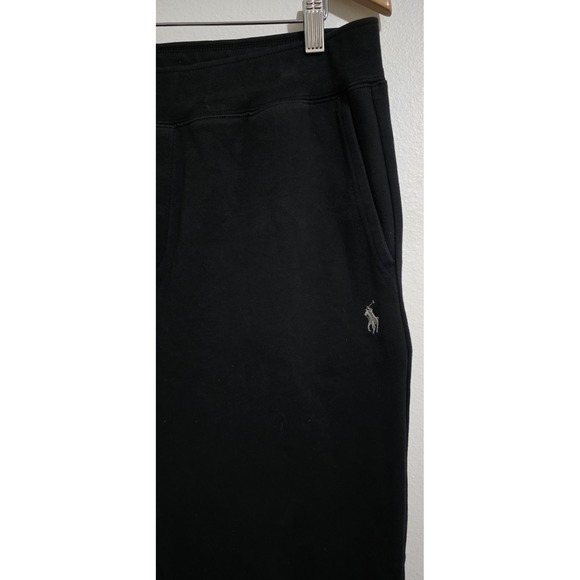 Polo Ralph Lauren Double-Knit Jogger Pant Mens L Black Active Sweatpants‎ New - Picture 2 of 6